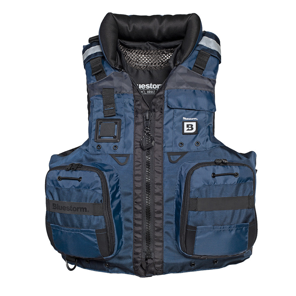 Bluestorm Classic Adult Fishing Life Jacket - Deep Blue - S/M [BS-70B-NAV-S/M]