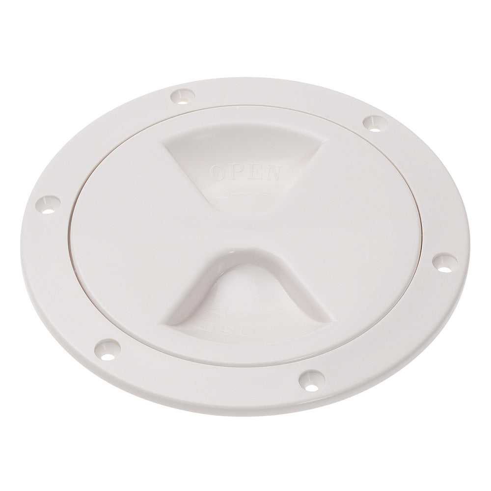 Barton Marine Screw Inspection Cover - 6" (103mm) - White [40040]