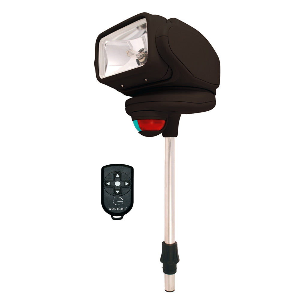 Golight Gobee Stanchion Mount w/Wireless Remote - Black [2151]