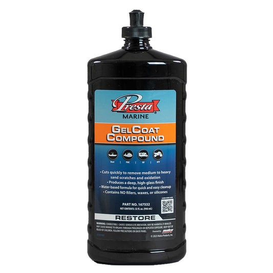 Presta Gel Coat Compound - 32 fl oz [167532]